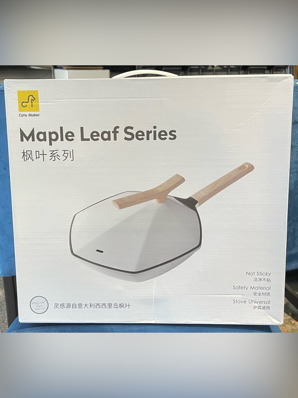 Maple Leaf frying pan